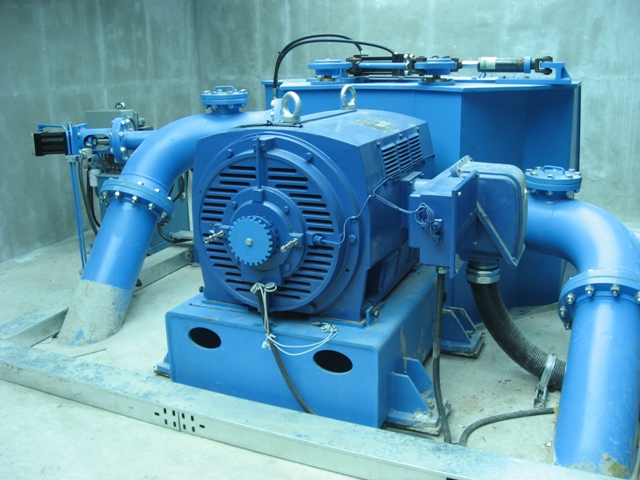 Turgo Hydro Turbine in South Korea