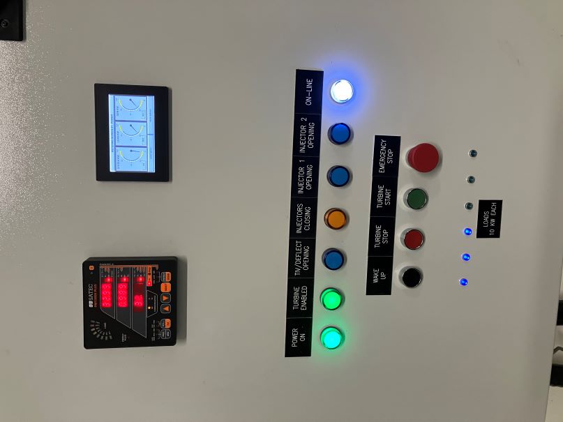 Gurney Creek Turbine Switchgear and Control Panel