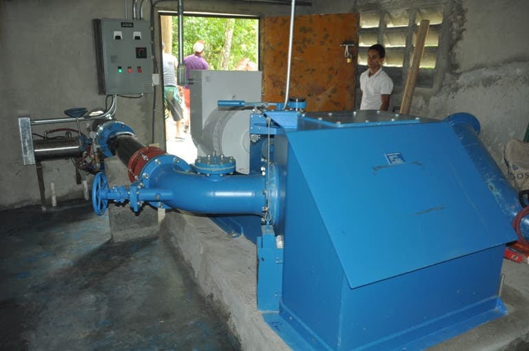 Turgo Hydro Turbine Generator, Dominican Republic
