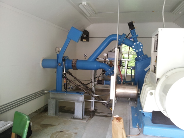 Pelton Hydro Turbine Powerhouse