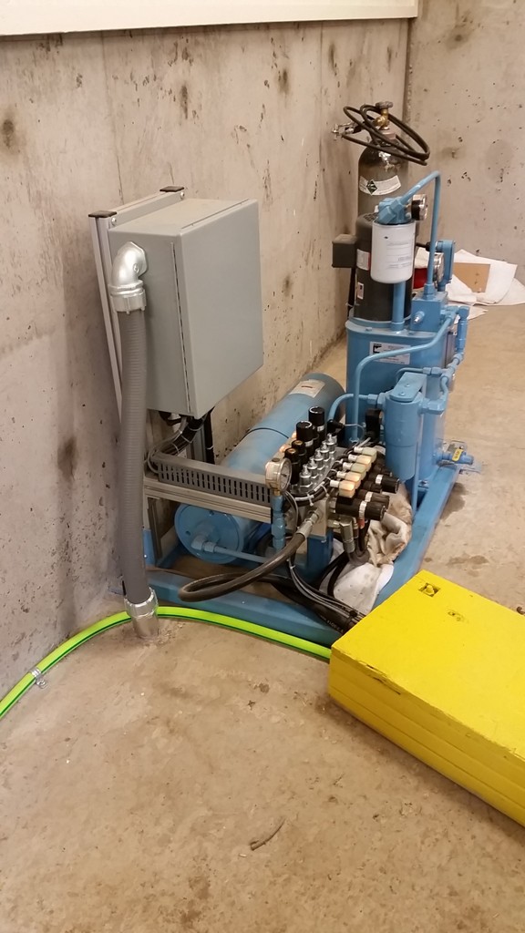 Pelton Hydro Turbine Hydraulic Power Unit