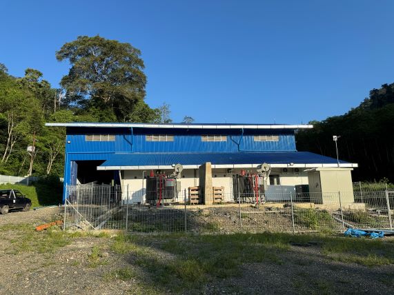 Powerhouse in Pantan Cuaca, Indonesia