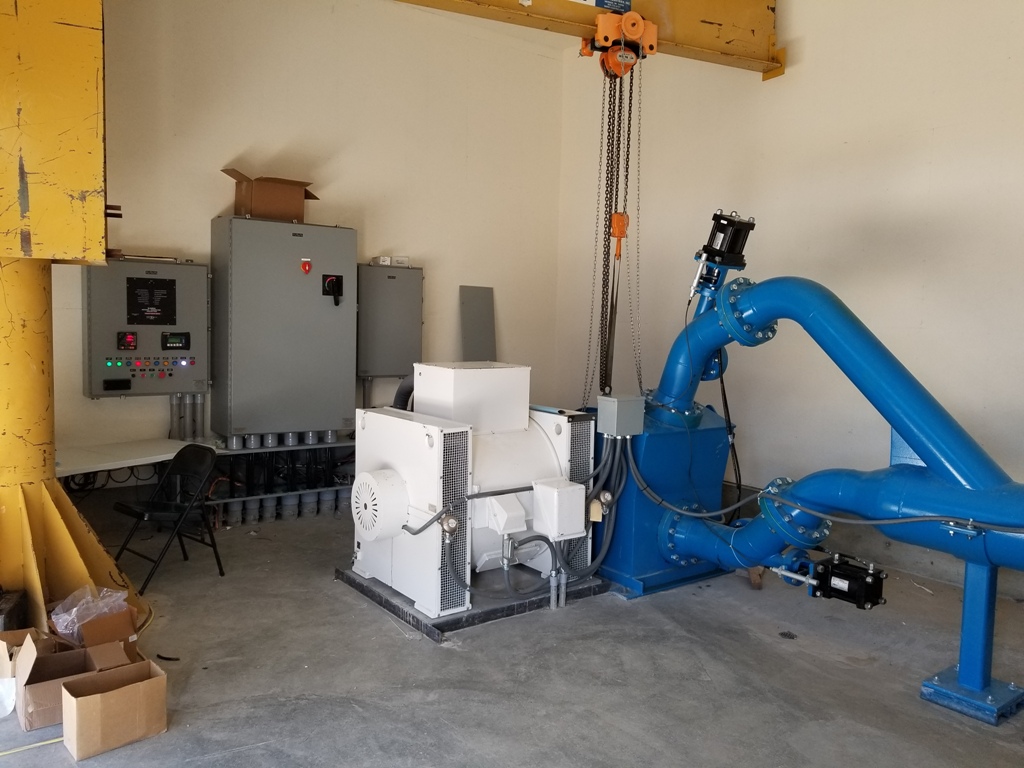 Two Nozzle Pelton Hydro Turbine Generator