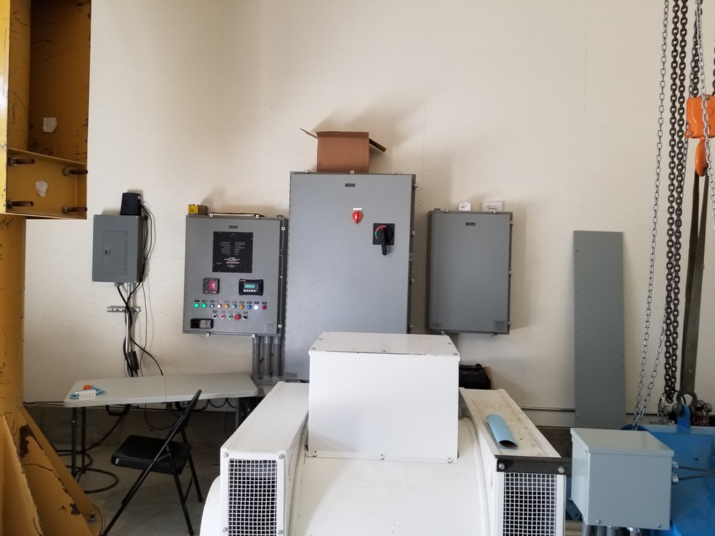 Wall Mounted Hydro Turbine Switchgear and Control Panels