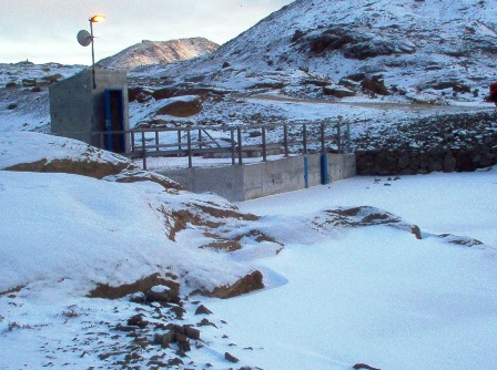 Hydropower Water Intake Gate House in Tasiilaq, Greenland