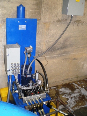 Hydraulic Power Unit for the Turgo Turbine Generator in California